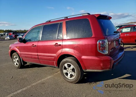 2006 Honda Pilot Ex z USA, uszkodzony, nr VIN 2HKYF18616H509493